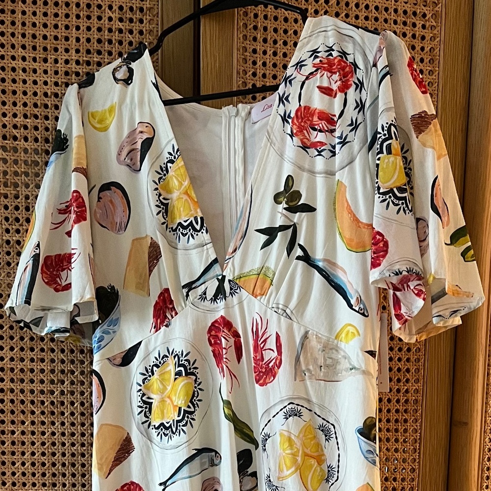 Lisa Says Gah Grace Dress - Tapas Ivory